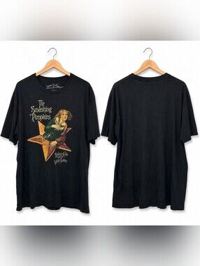 The Smashing Pumpkins Black Graphic Band Tee
